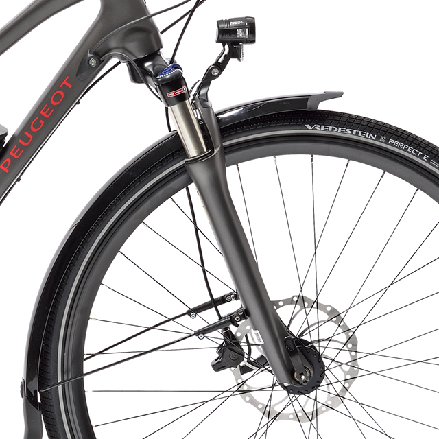 Mixte electric trekking bike Peugeot eT01 D10