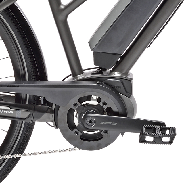 Mixte electric trekking bike Peugeot eT01 D10