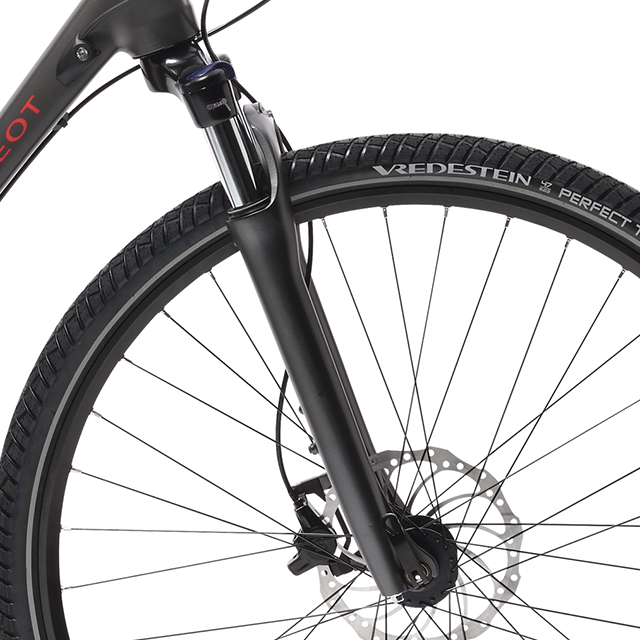 Mixte electric trekking bike Peugeot eT01 Sport