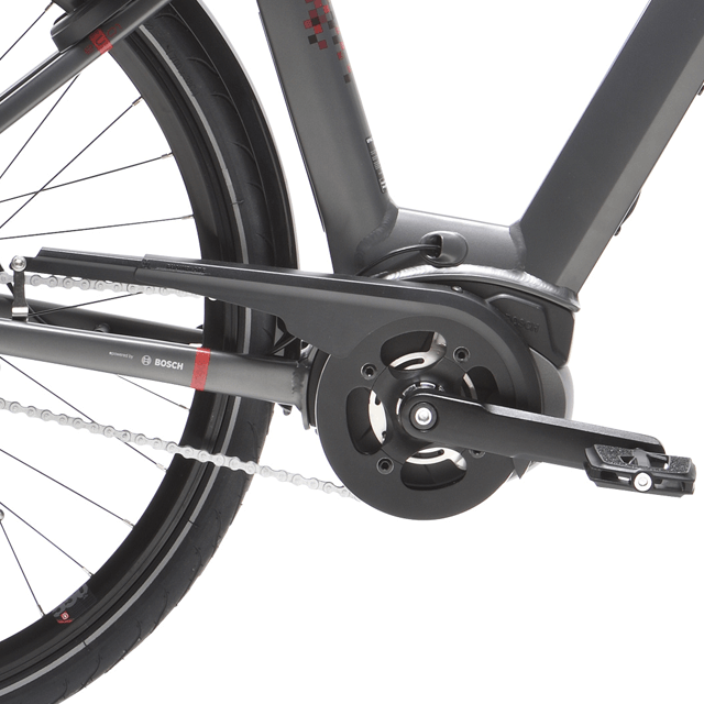 Focus on Bosch Acte Line Motor of the eC01 N7 Plus Peugeot bike